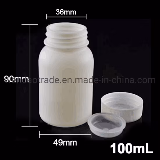 Botella de plástico HDPE caliente, tarro de proteína en polvo, botella contenedora, cápsulas de píldoras, embalaje de nutrición deportiva
